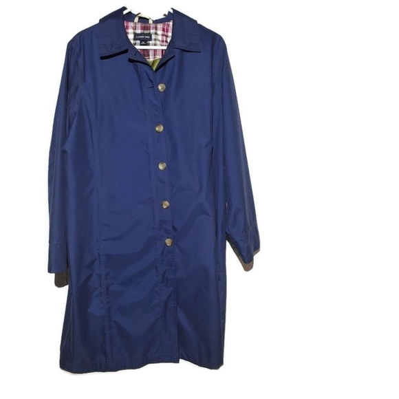 Lands' End Jackets & Coats Lands End Trench Coat X Blue Poshmark